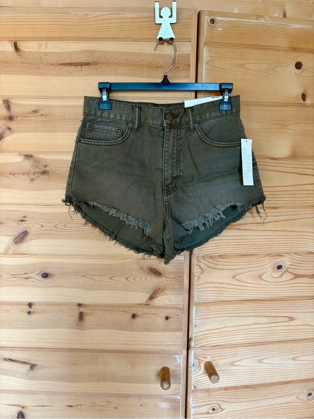 BDG Urban Outfitters High Rise Cheeky Denim Shorts